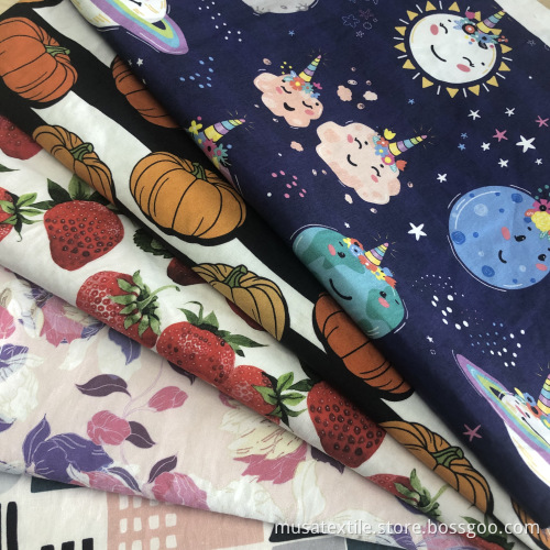 OEM Hot Sale Printed Cotton Poplin Fabric
